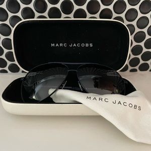 Marc Jacobs Blue Aviator Sunglasses